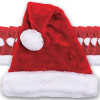 Santa Hat Plush Adult Bulk 1443D 12 PACK