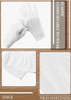 White Cotton Gloves Adult PAIR Stitched Gloves Standard 9” Men & Women 5020C
