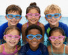 Aquamen Water Goggles Child Mixed Colors 6 PACK 3390A