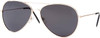 Police Aviator Glasses Style Black Lens WS1101D