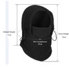 Bulk Black Balaclava 8 PACK Adjustable | Polar Fleece Adult WS3063D
