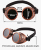 Aviator Motorcycle Goggles | Steampunk Goggles | WS1183D