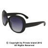 12 PACK Black Jackie Oversized Sunglasses WS1138D