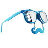 Flip Up Sunglasses Mustache Sunglasses Blue 7400