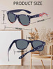 American Flag Sunglasses | Iconic 80's Style | Bulk Adult WS1061D