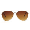  Aviator Gold Frame/Gold Lens Sunglasses  Bulk Wholesale D1112