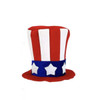 Jumbo Patriotic Hat 4th of July Uncle Sam 5925D