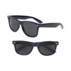 Navy Blue Sunglasses Bulk |  Nautical Sunglasses Metallic | Adult Size 1078D