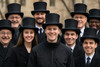 Top Hat Black Felt 1350D