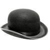 Derby Hat Bulk Black DuraFelt Wholesale 1496D