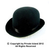 Derby Hat Bulk Black DuraFelt Wholesale 1496D