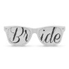 White Bride and Black Groom Pin Hole Glasses Set BW1000/GB1000