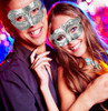 16 PACK Mardi Gras Bulk Masks Black Silver Gold  Wholesale Venetian Masks Bulk  1847SDZ