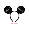 Custom Minnie Ears, Custom Mickey Ears For Birthday, Cheer Teams