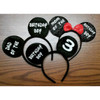 Disney World Ears Customized, Mickey Mouse Ears, Mickey Mouse, Disney Ears, MInnie Ears, Mickey Costume Ears, MInnie Costume Ears, Disney Mickey Mouse