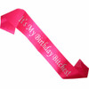 Birthday Sash, Birthday Girl Sash, for Birthday Parties and Bdays Satin Quality 60" (Fonts in Picture Gallery)