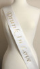 Party Sashes, Personalized For Bridal Party, Wedding Party, Bachelorette, Prom or Homecoming Satin Quality 60" (Fonts in Picture Gallery)