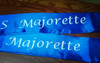 Party Sashes, Personalized For Bridal Party, Wedding Party, Bachelorette, Prom or Homecoming Satin Quality 60" (Fonts in Picture Gallery)