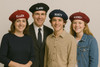 Personalized Beret, Artist Hat Customized / Monogrammed Beret, 100% Wool, 15031