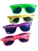 Sunglasses Personalized  Bulk, Customized for Weddings and Bachelorette (Fonts in Picture Gallery)