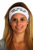 Sorority Headbands, Customized Sweatband / Headband