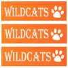 College Team Headbands, Personalized Headband (Fonts in Picture Gallery)