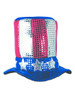 12 PACK Uncle Sam Glitter Top Hat 1355DZ