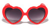  Red Heart Shape Sunglasses Adult Size Superior Quality 100% UV  1024DZ