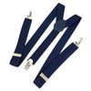 Navy Blue Suspenders Bulk Wholesale Clip On Elastic 1200ND