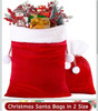 Giant Santa Sack | Jumbo Santa Sack | 2 Sacks 13090