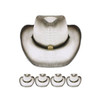  Childrens Cowboy Hats Bulk | 12 PACK Theatre Quality 2 Color Choices | 1566DM