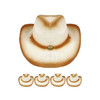  Childrens Cowboy Hats Bulk | 12 PACK Theatre Quality 2 Color Choices | 1566DM
