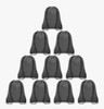 Drawstring Backpack Bags Bulk 17" x 14" Standard Size  8+ Colors 20014