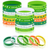 Irish Shamrock Bracelets | Rubber 3086