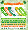 Irish Shamrock Bracelets | Rubber 3086