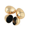 Bulk 12 PCS Gold Easter Eggs 1863GOLD