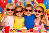 Kids Sunglasses Red Iconic 80's  | 100% UV 400 13002