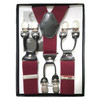 Black Industrial Suspenders | 2 INCH Adjustable up to 80" 15034B