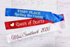 Kids Sashes | Child Sashes | for Girls Beauty Paegants/ Parties 15022C Fonts in Picture Gallery