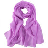 Lavender Long Sheer Chiffon Scarf   21" x 60" 2134L
