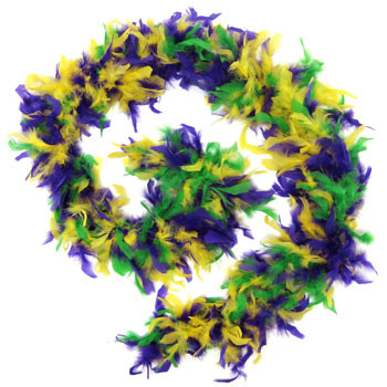 Mardi Gras Feather Boa 2034