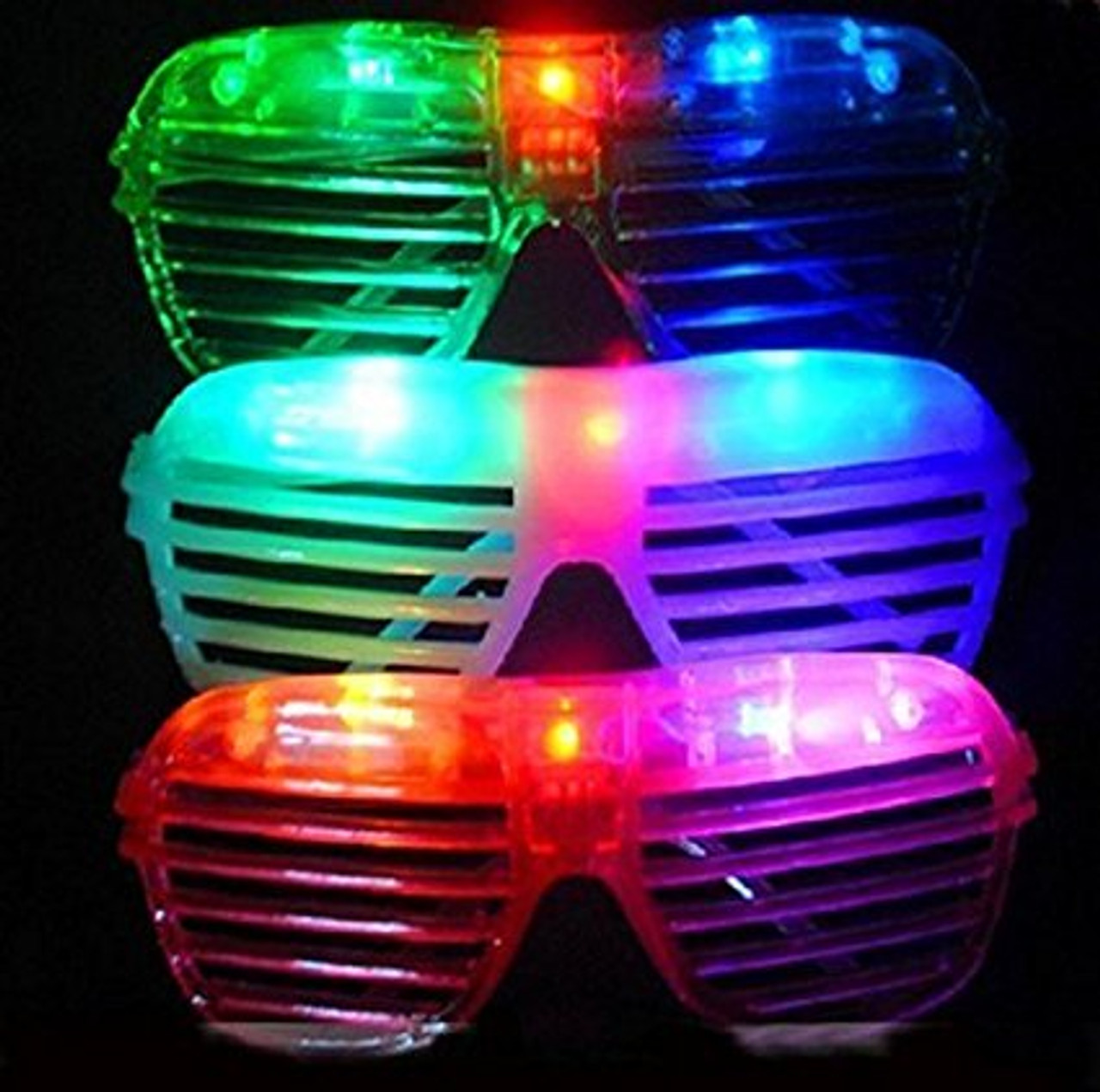 Rave Sunglasses Led Shutter Shades