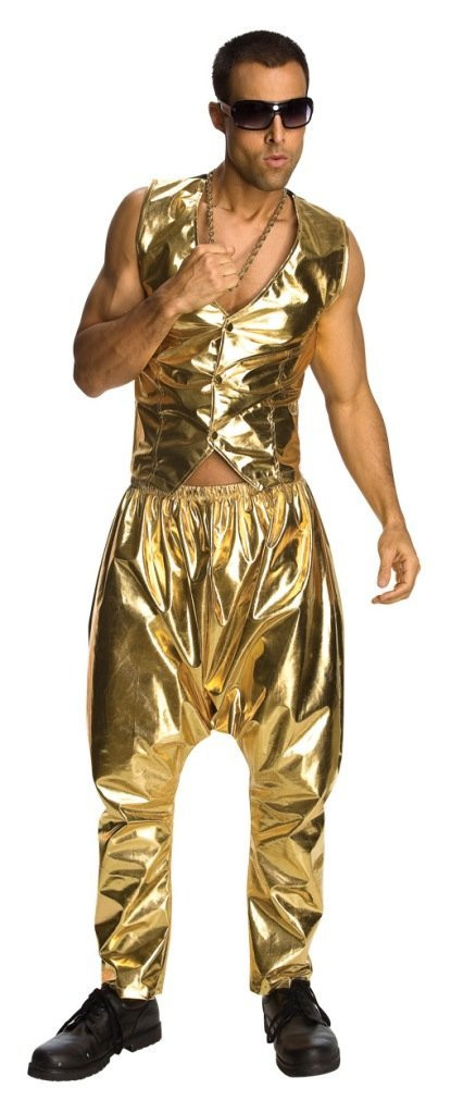 69 Rapper Pants Gold Rapper Pants 8550