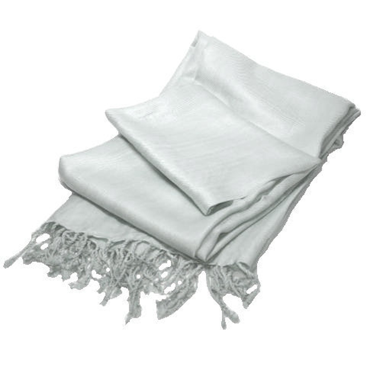 Silver Shawl, Wool & Silk Mix Shawls