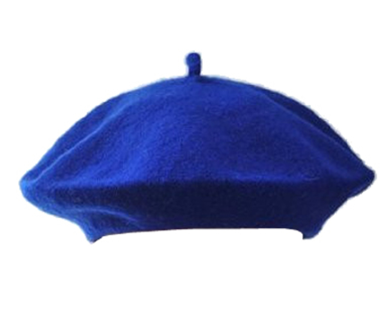 Royal blue beret hat Clearance