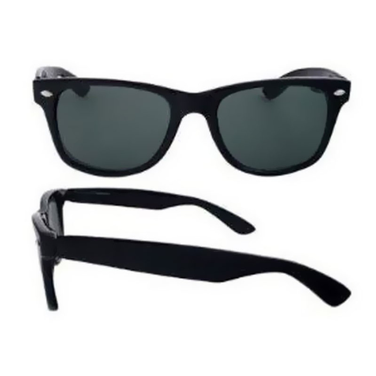 Black Wayfarer Sunglasses for Boys and Girls