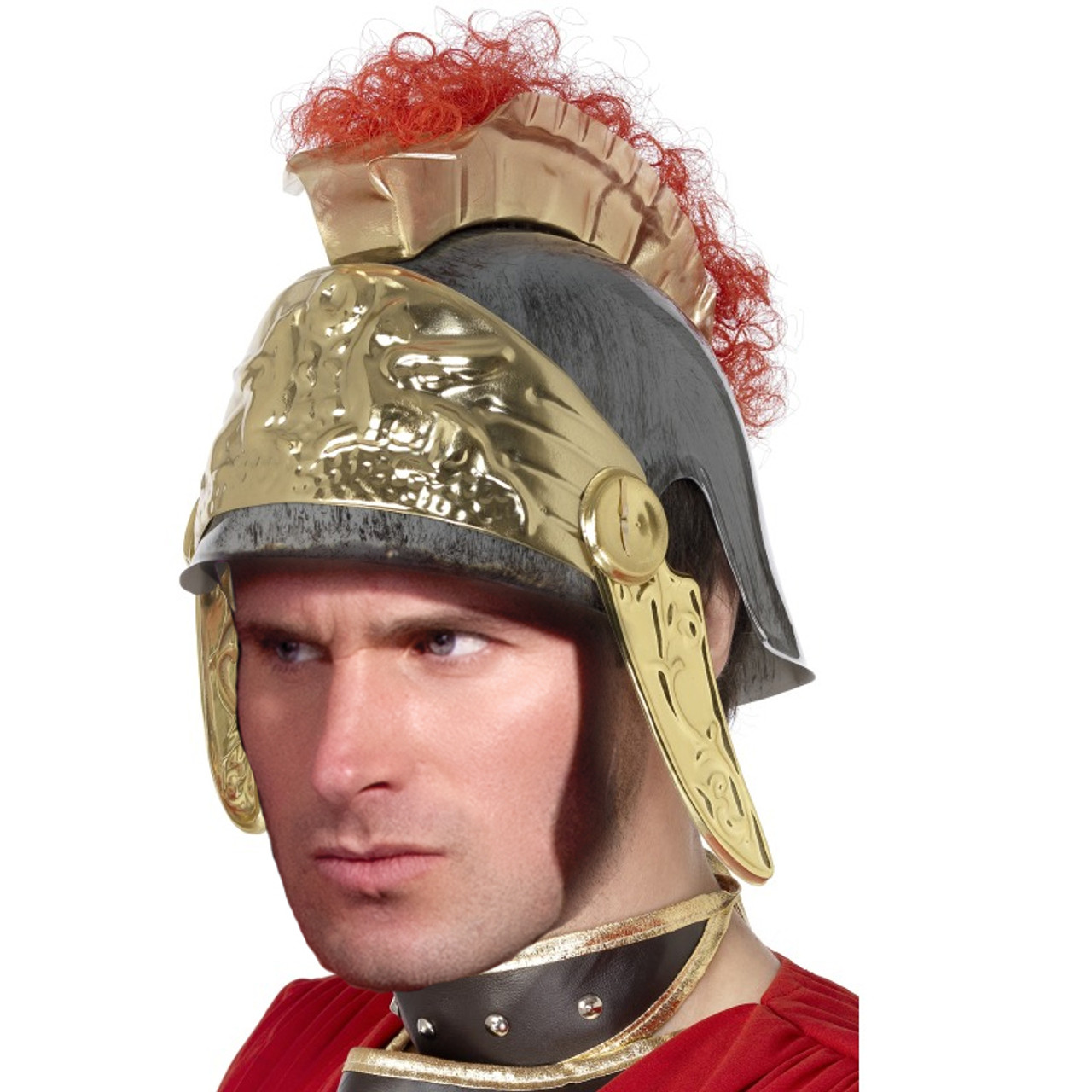 Roman Helmet with Red Feathers 1500