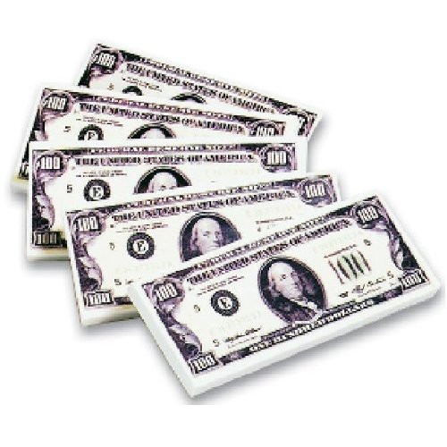 100 Dollar Bill Erasers 10110
