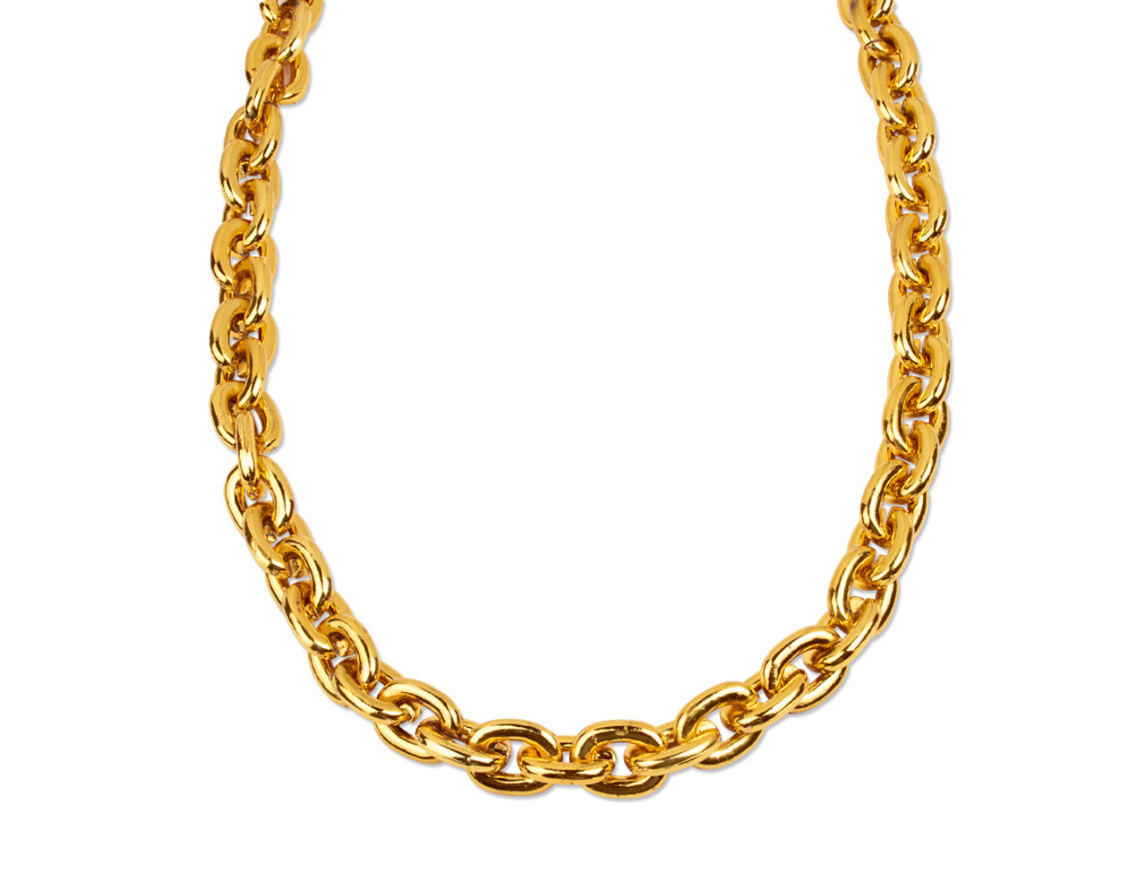 Hip Hop Chains | Hip Hop Jewelry | Fake Gold Chains | 12 PACK 2 W X 24  STANDARD