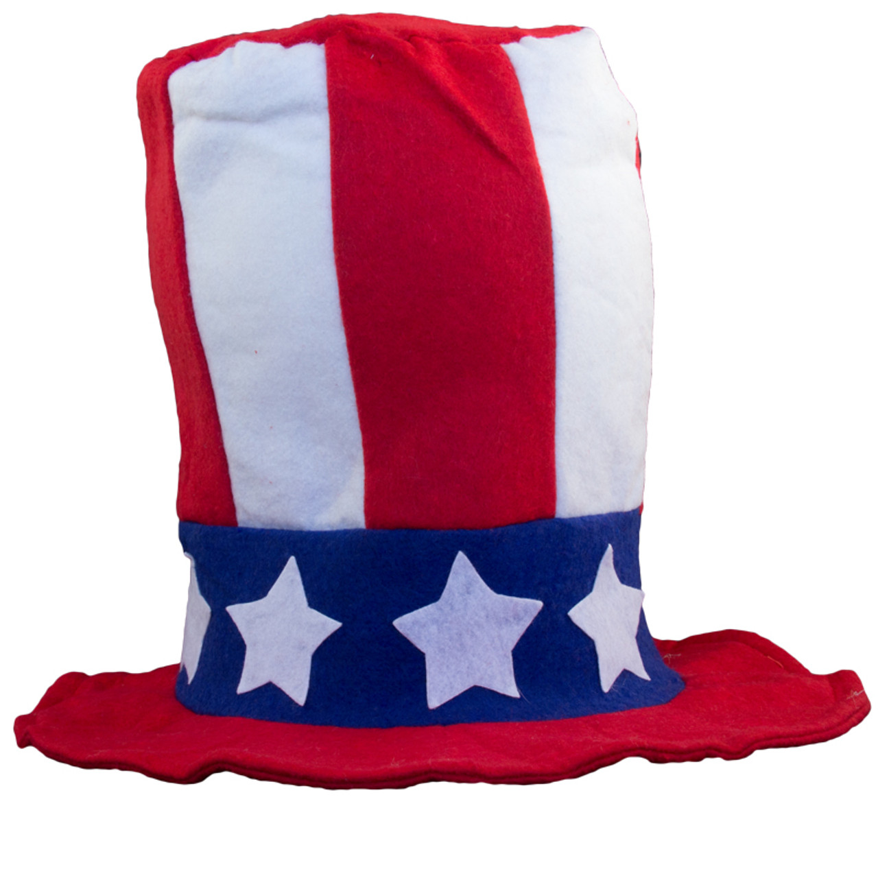 Jumbo Patriotic Hats  4th of July Top Hats Bulk